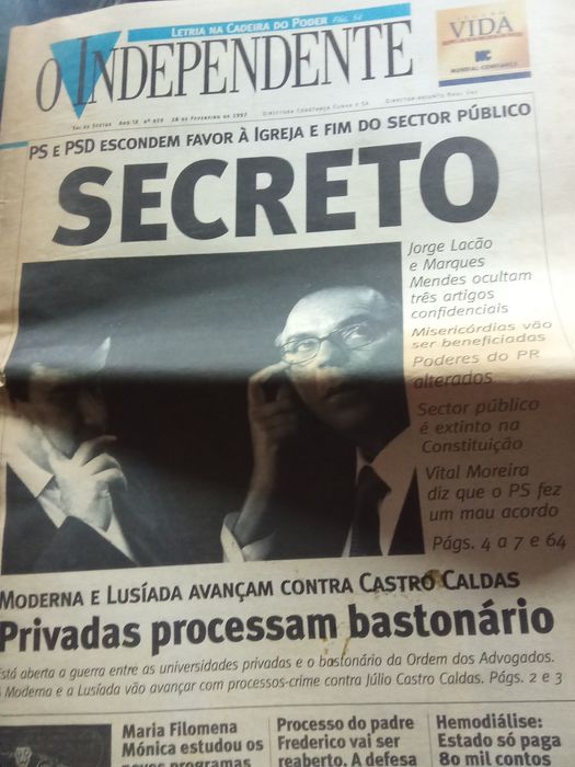 O Independente. Marques Mendes. 1997.