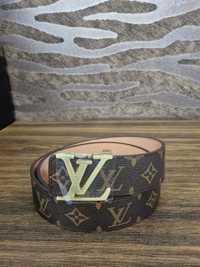 Louis Vuitton pasek do spodni 105cm/42 LV belt brązowy NOWY + GRATIS