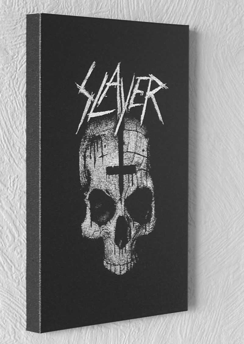 Slayer Ręcznie rzeźbiony w blasze obraz Grawer Staloryt