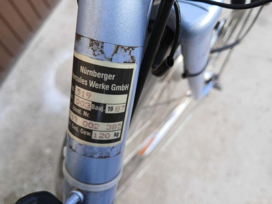 Rower Hercules Saxonette Koła 26" z Silnikiem Spalinowym Sachs 301a