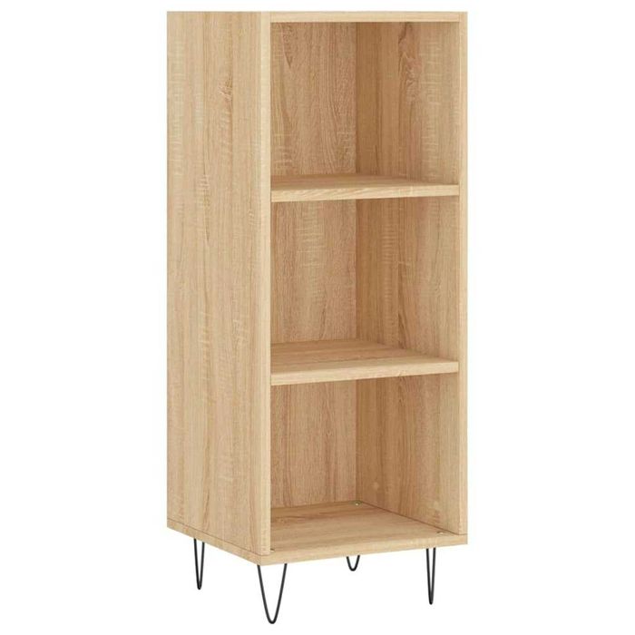 VidaXL komoda półka Sonoma Oak 34,5x32,5x90 cm drewno klejone