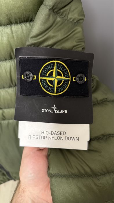 Куртка пухова оригінал Stone Island Bio Based Nylon Ripstop Down, XL