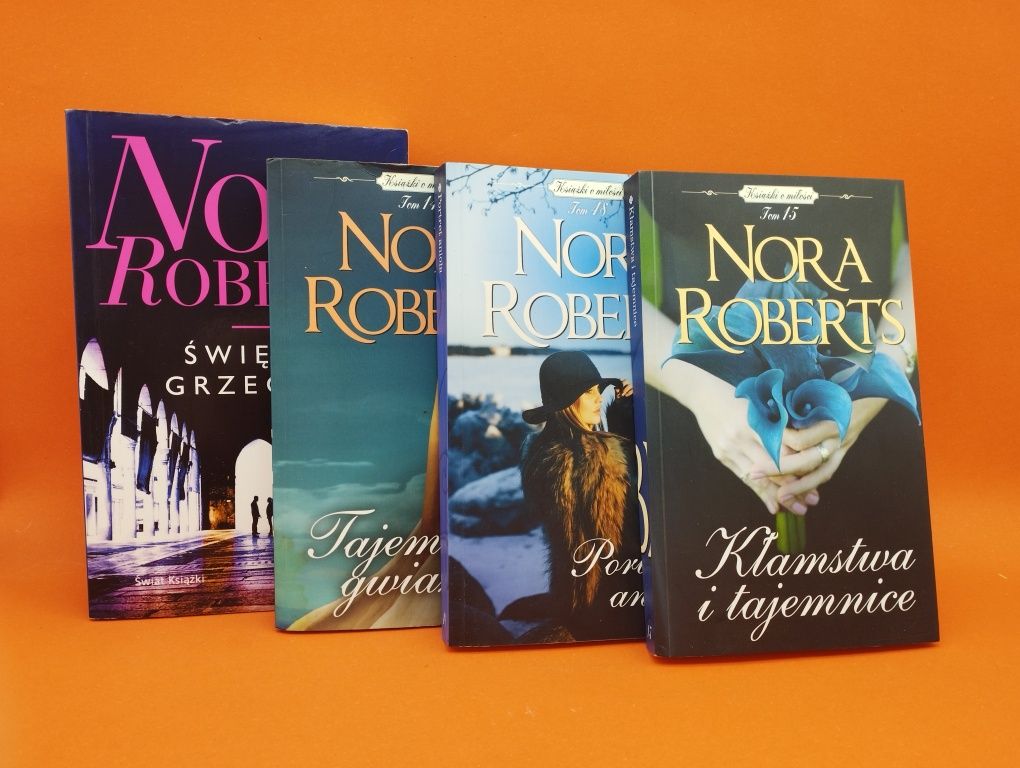 Nora Roberts - zestaw 4 książek