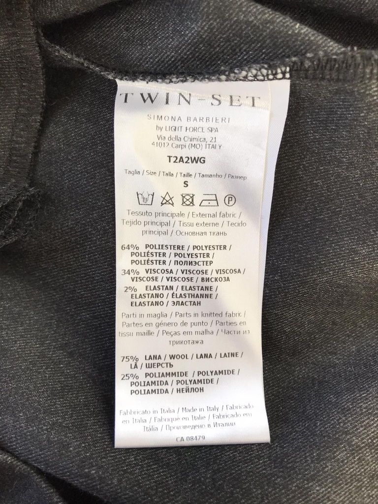 TwinSet sukienka S wełna