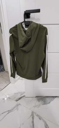 Dres khaki r s/m bluza na zamek