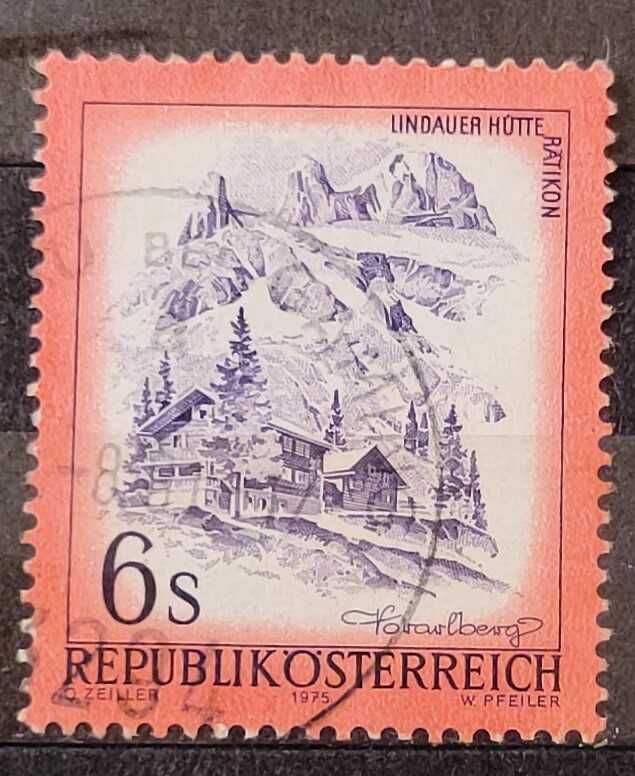 Znaczki pocztowe, znaczek pocztowy z Austrii (1 sztuka), rok 1975