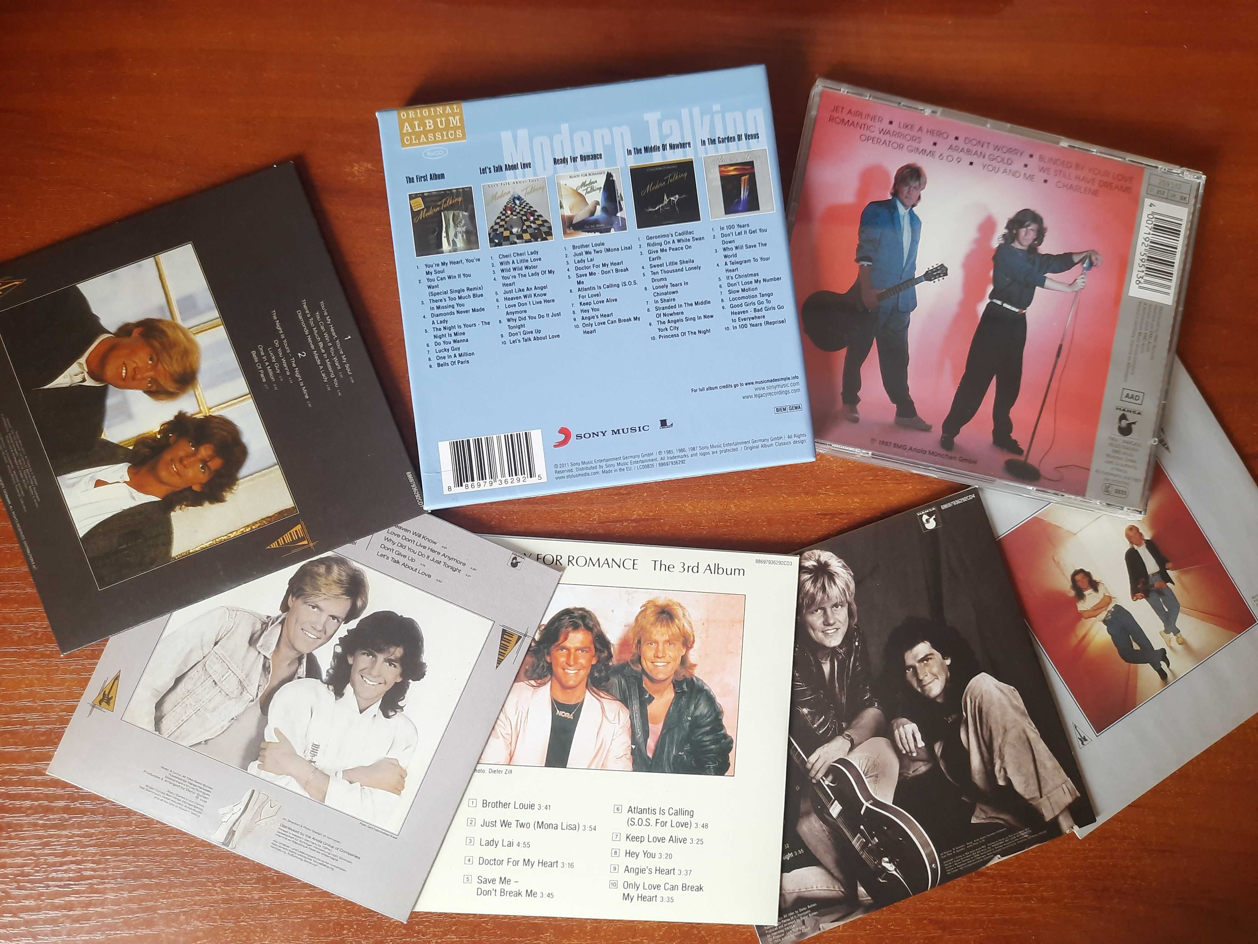 Audio CD Modern Talking (1 - 6 albums)