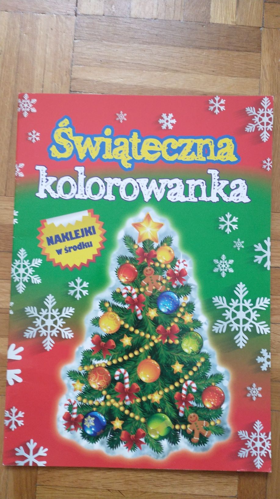 świąteczna kolorowanka Święta Mikołajki nowa