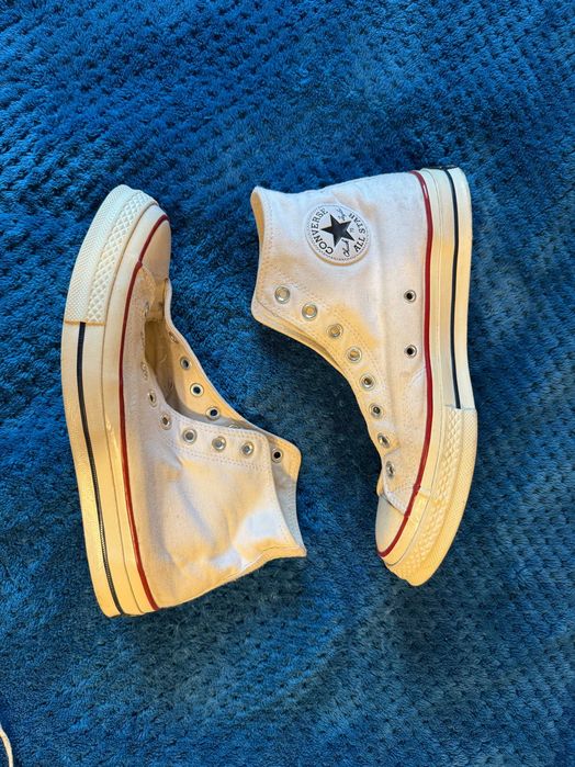 Converse All Star Chuck Taylor białe wysokie 42,5