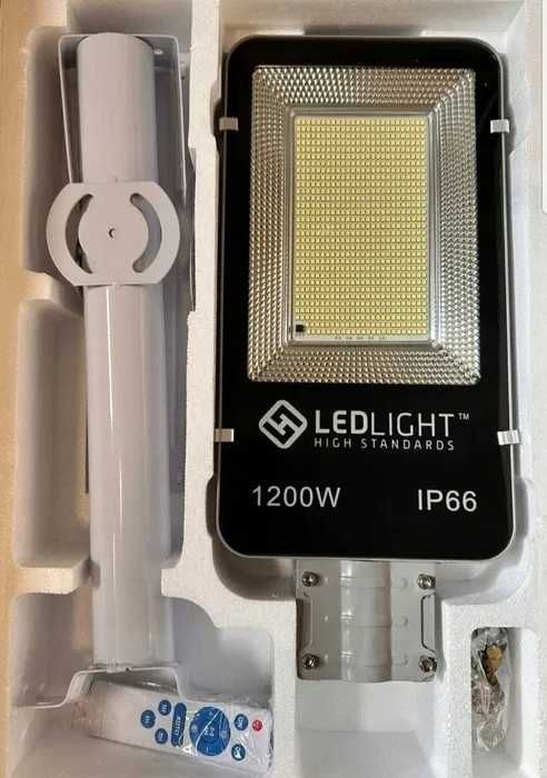 MOCNA LAMPA SOLARNA LED 2000W uliczna ogrodowa czujnik zmierzchu