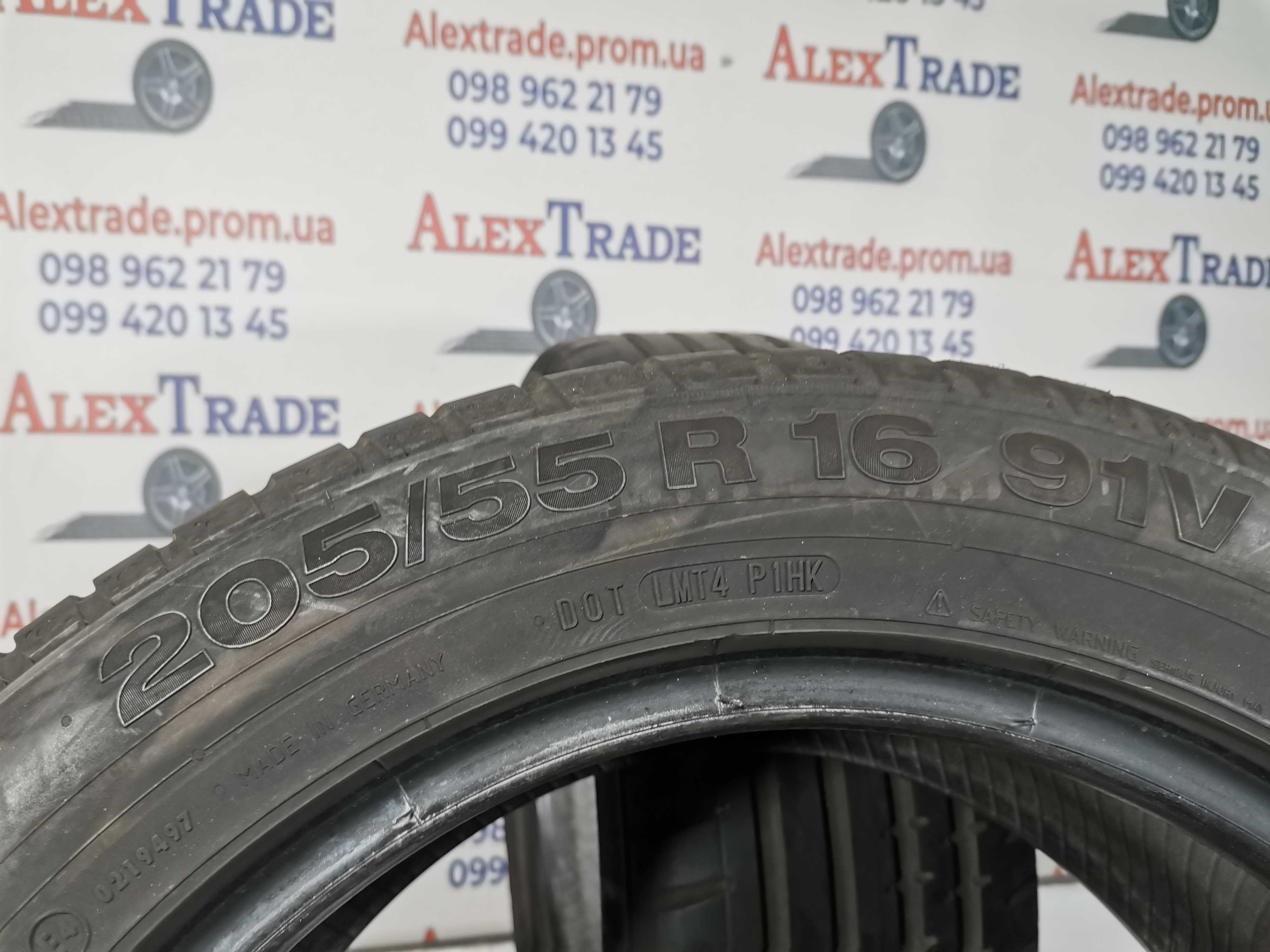 2 шт. 205/55 R16 Continental Sport Contact 2 MO літні шини б/у