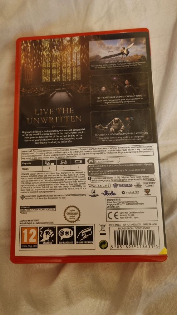 Switch 2 - Dziedzictwo Hogwartu, Hogwarts legacy