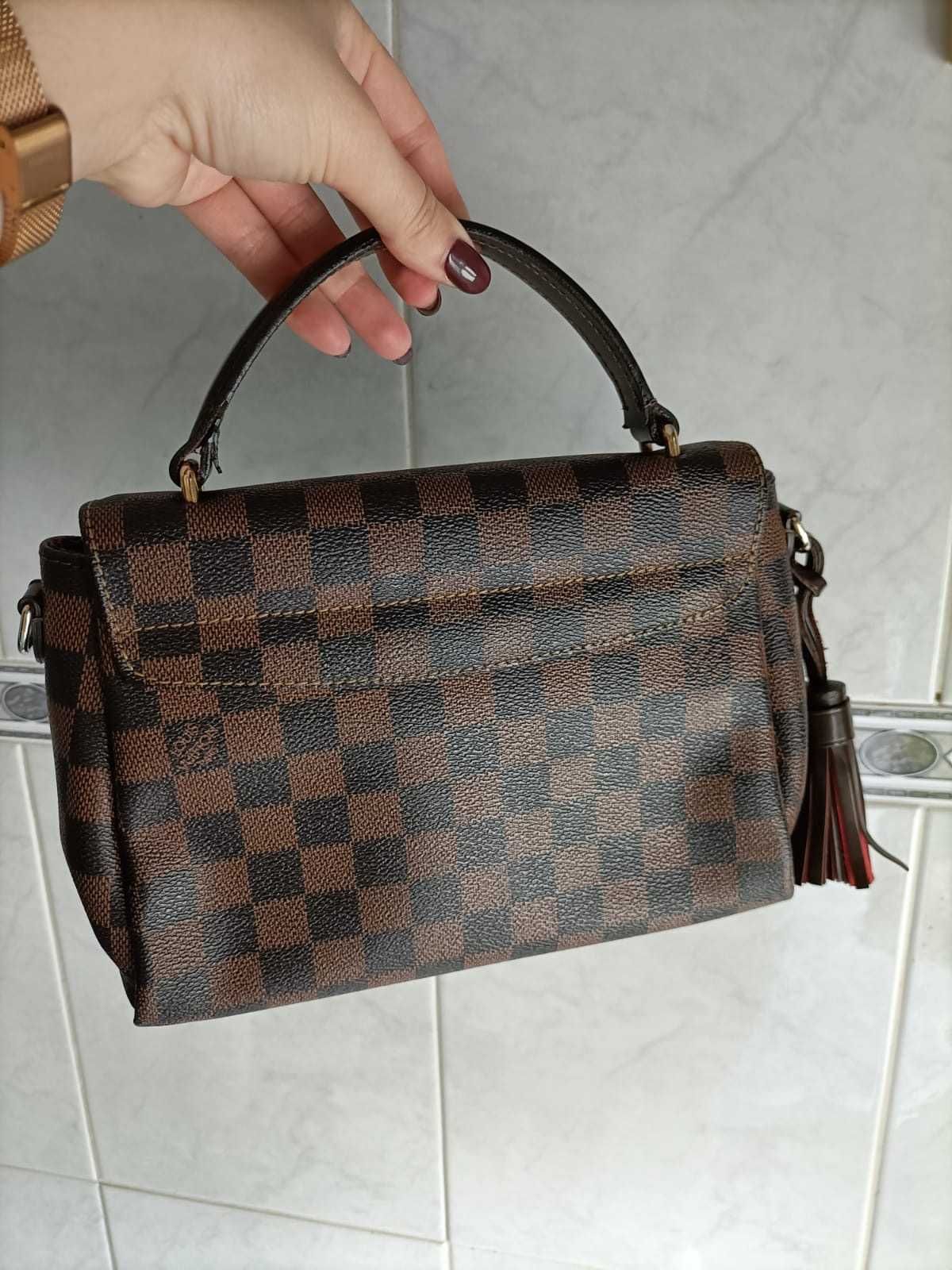 Mala tipo LV Croisette Damier