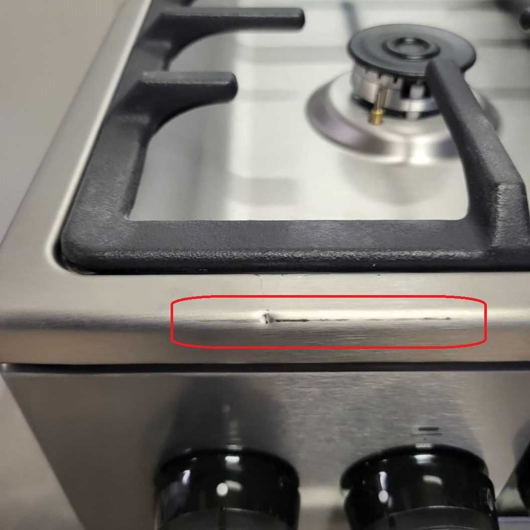 Kuchnia gazowo elektryczna 50 cm GORENJE GKS5C70XF Pizza OUTLET 27HF75