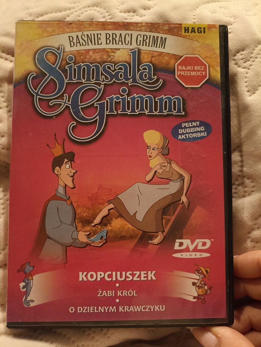 Bajka na DVD Simsala Grimm/trzy bajki