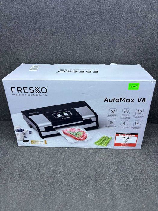 Вакуумний пакувальник FRESKO Automatik, 18 л/хв, 1-кнопкове управління