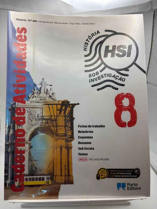 HSI – Caderno de Atividades / HSI pelo Mundo | História - 8.º Ano