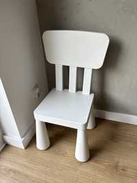 Ikea krzeslo białe Mamut do domu lub ogrodu