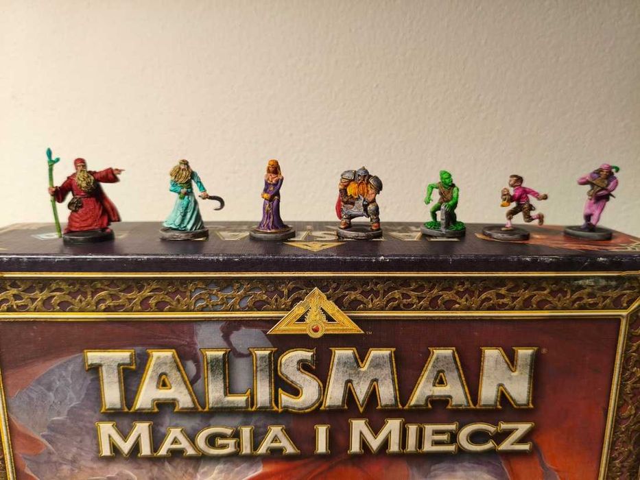 Talisman (pomalowane figurki) - gra planszowa