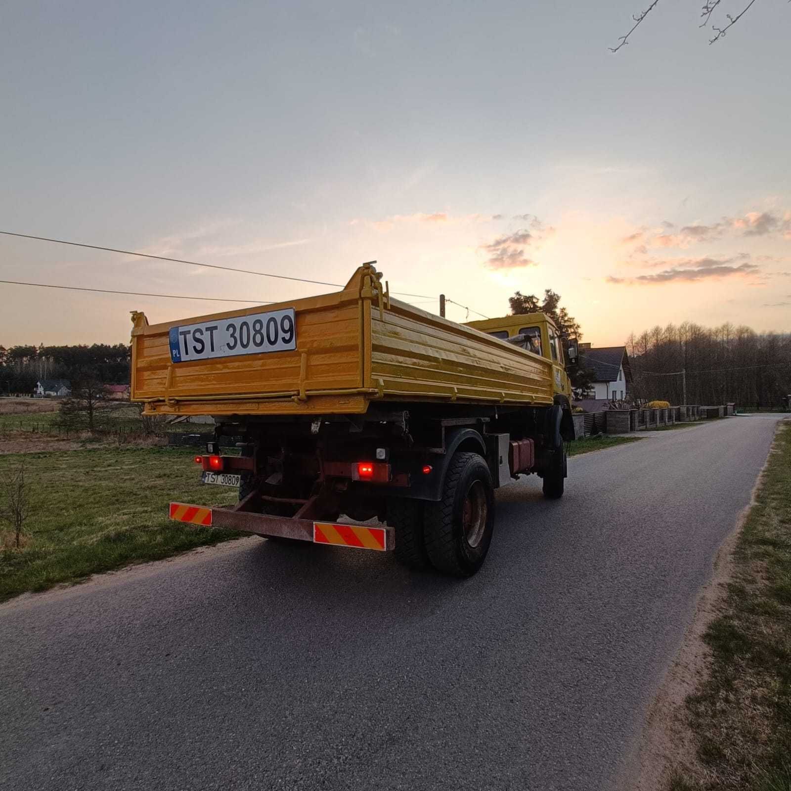 Iveco Magirus 170-25 4x4 – wywrotka trójstronna Miller Kipper