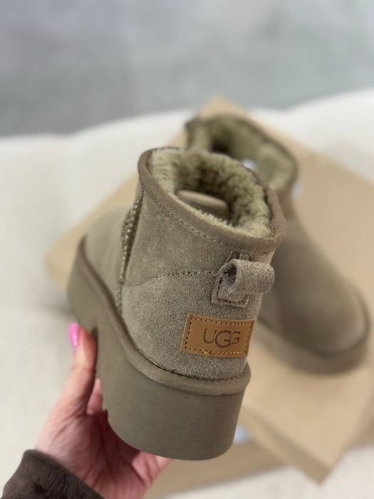 Угги UGG mini хакі без коробки