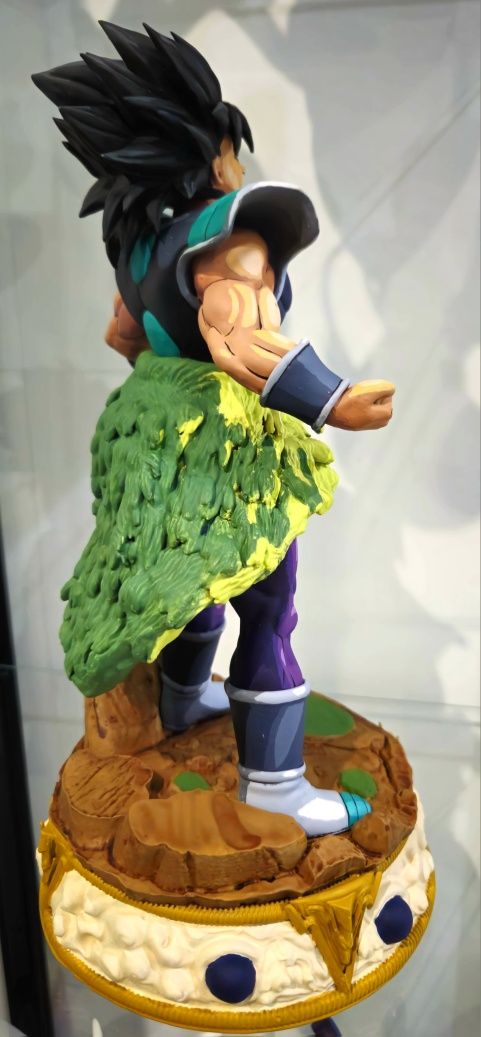 Broly em Resina Figura anime Dragon ball Z Super