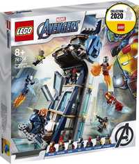 Lego 76166 Marvel Avengers Tower Battle Set com Iron Man, Black Widow