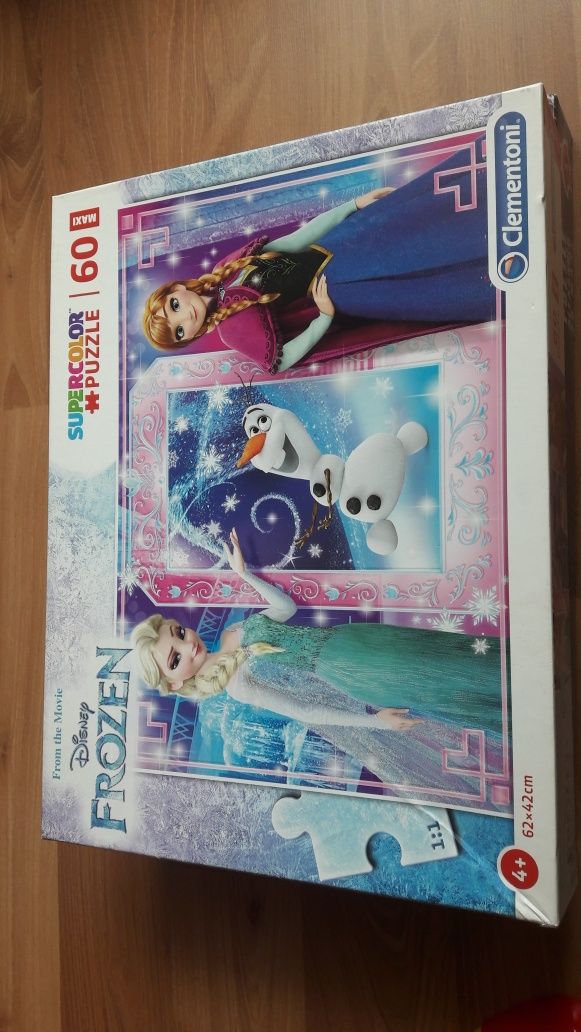 Puzzle frozen kraina lodu elza