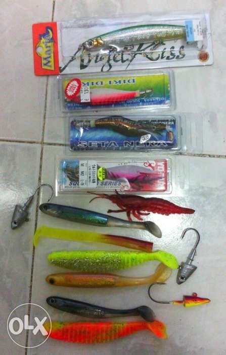 Amostras para a pesca