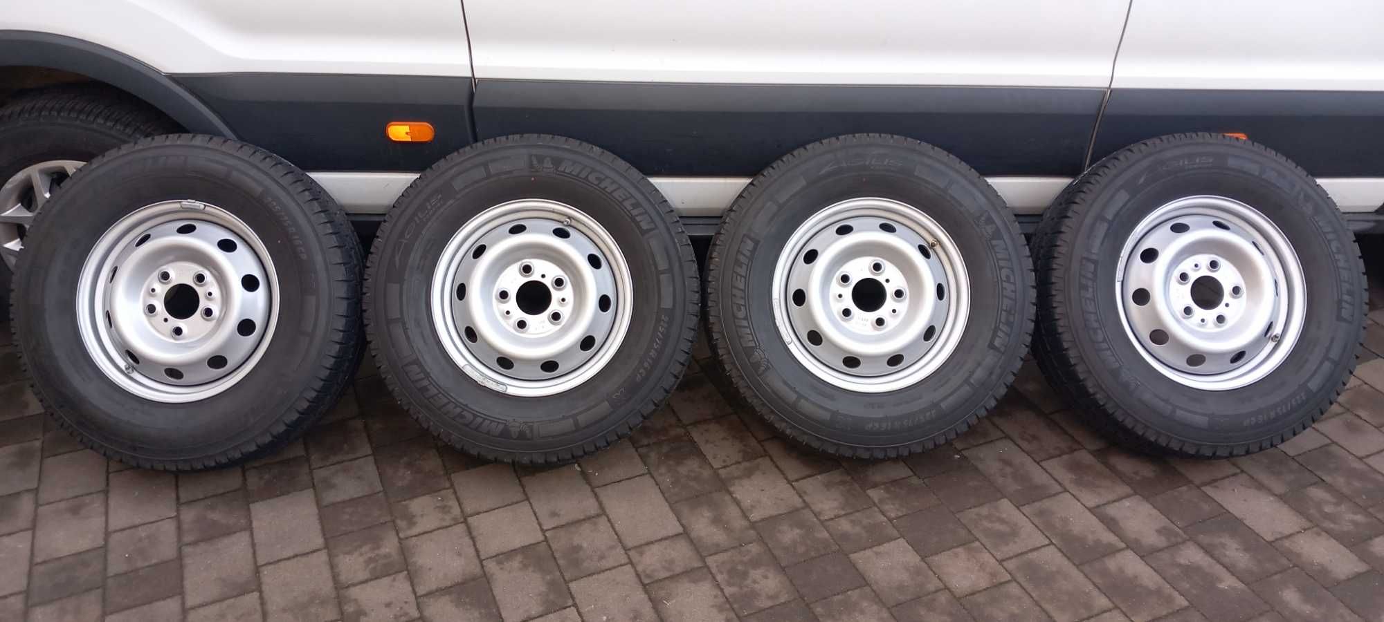 Koła demo DUCATO 5x130+MICHELIN 225/75R16CP,TPMS, 2024r Wysyłka