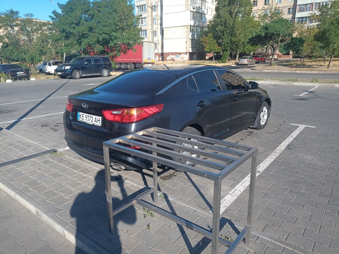Kia k5 полностью газовая