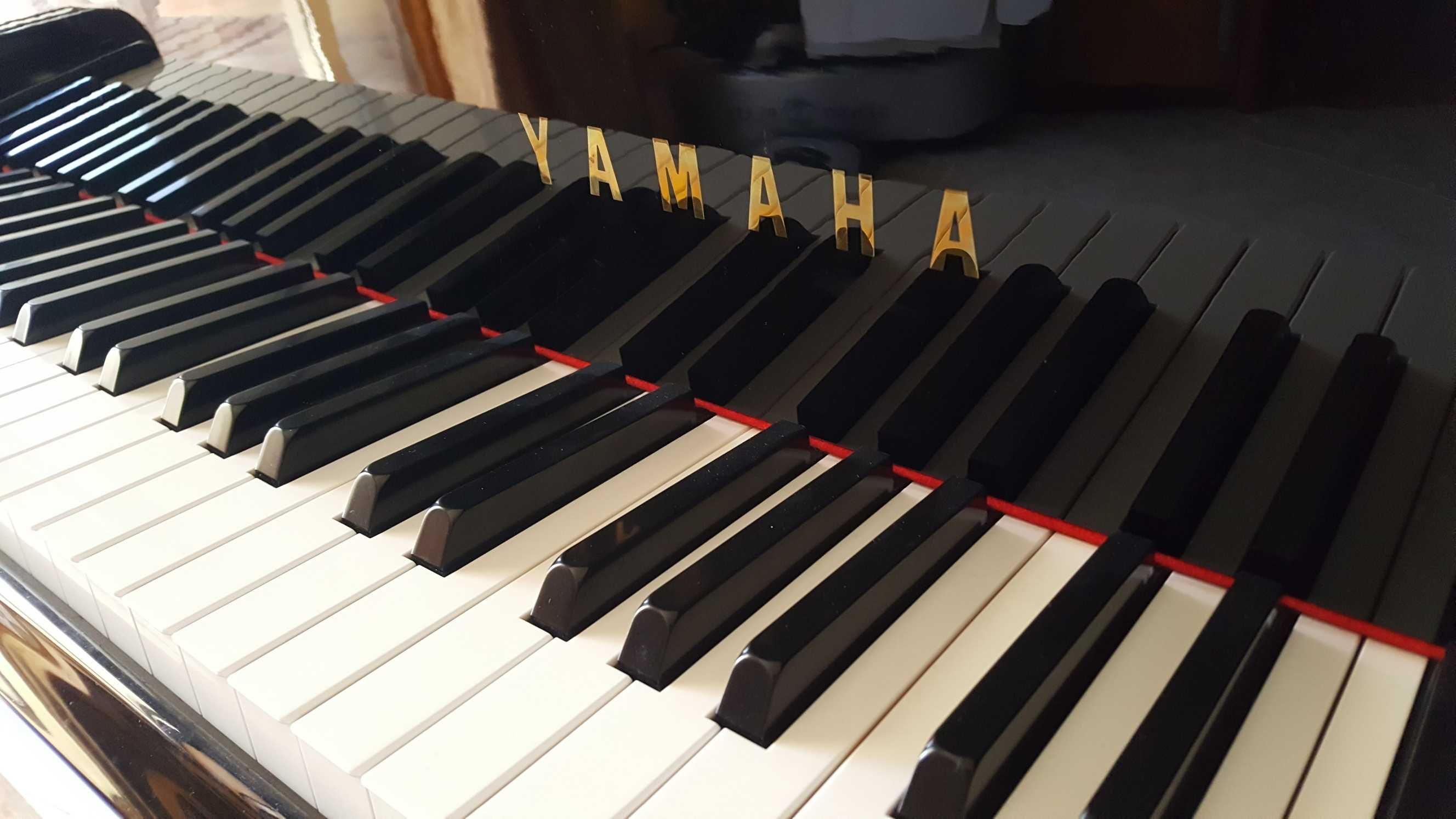 Piano de Cauda Yamaha Black Polished