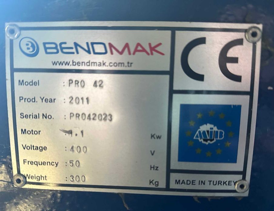 Giętarka bendmak PRO 42