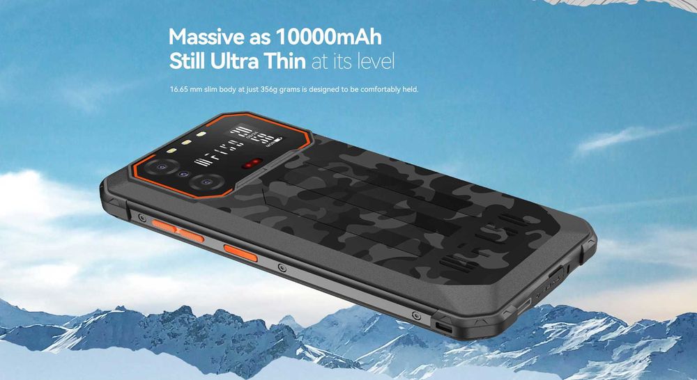 Telemóvel IIIF150 B2 Ecrã duplo 12GB 256GB