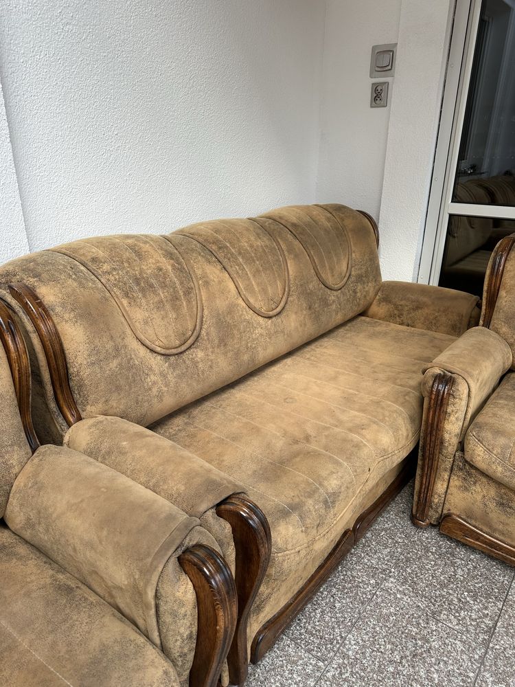Kanapy komplet stan BDB
