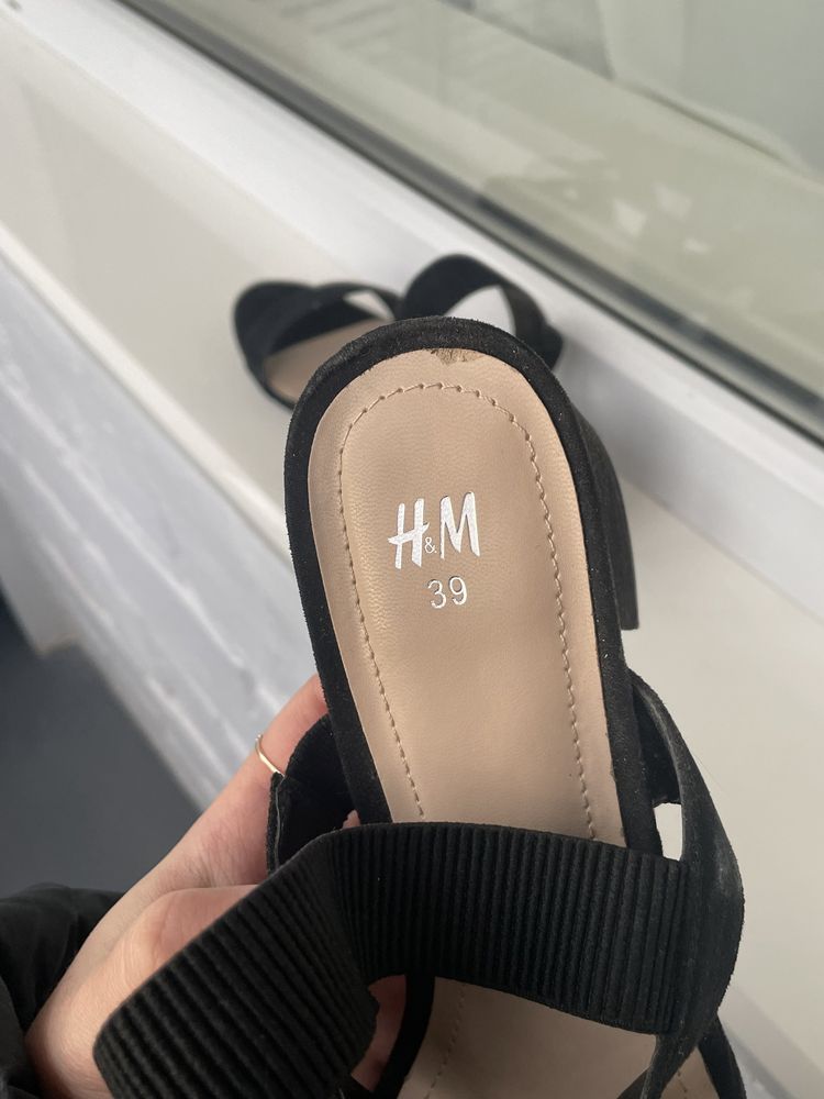 Чорні Босоніжки H&M