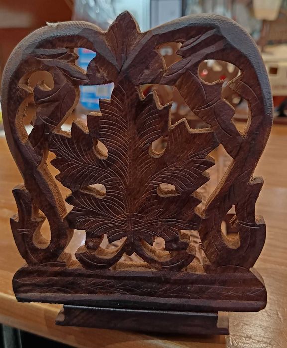 Cerra livros em madeira (extensível)