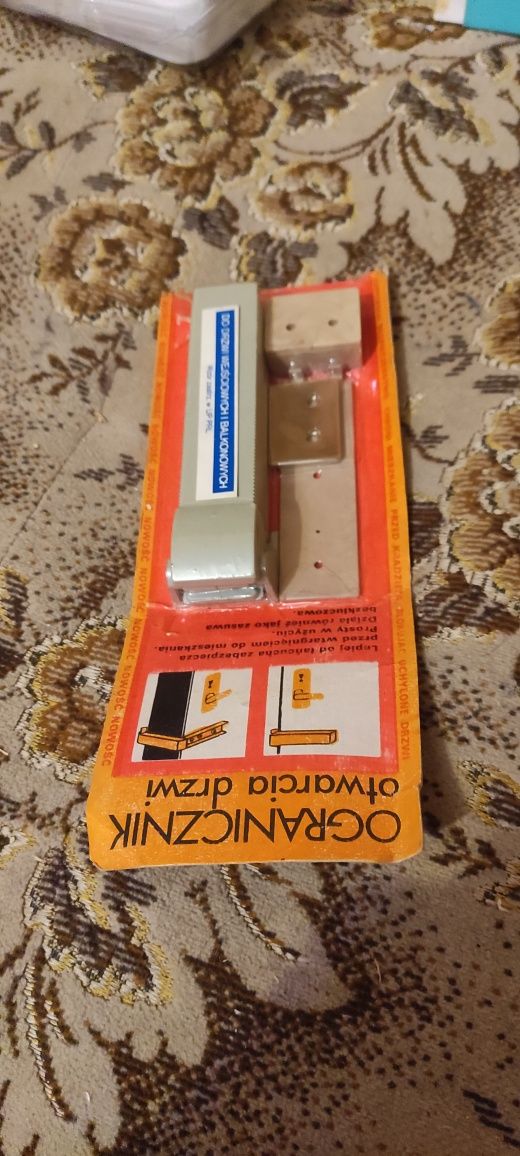 Ogranicznik do drzwi ursus prl wejściowych balkon lewe prawe blokada