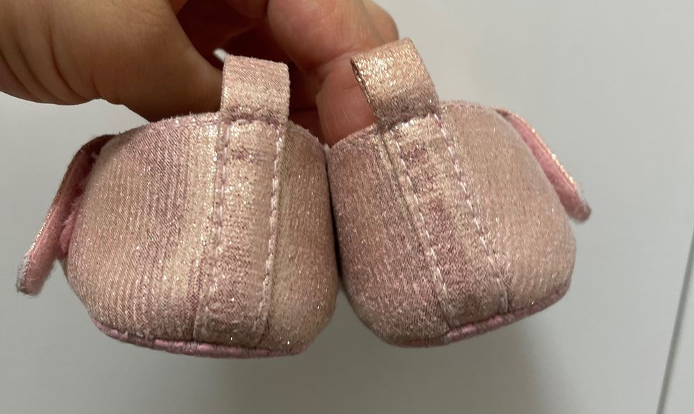 Святкові пінетки для дівчинки на ніжку   12 см