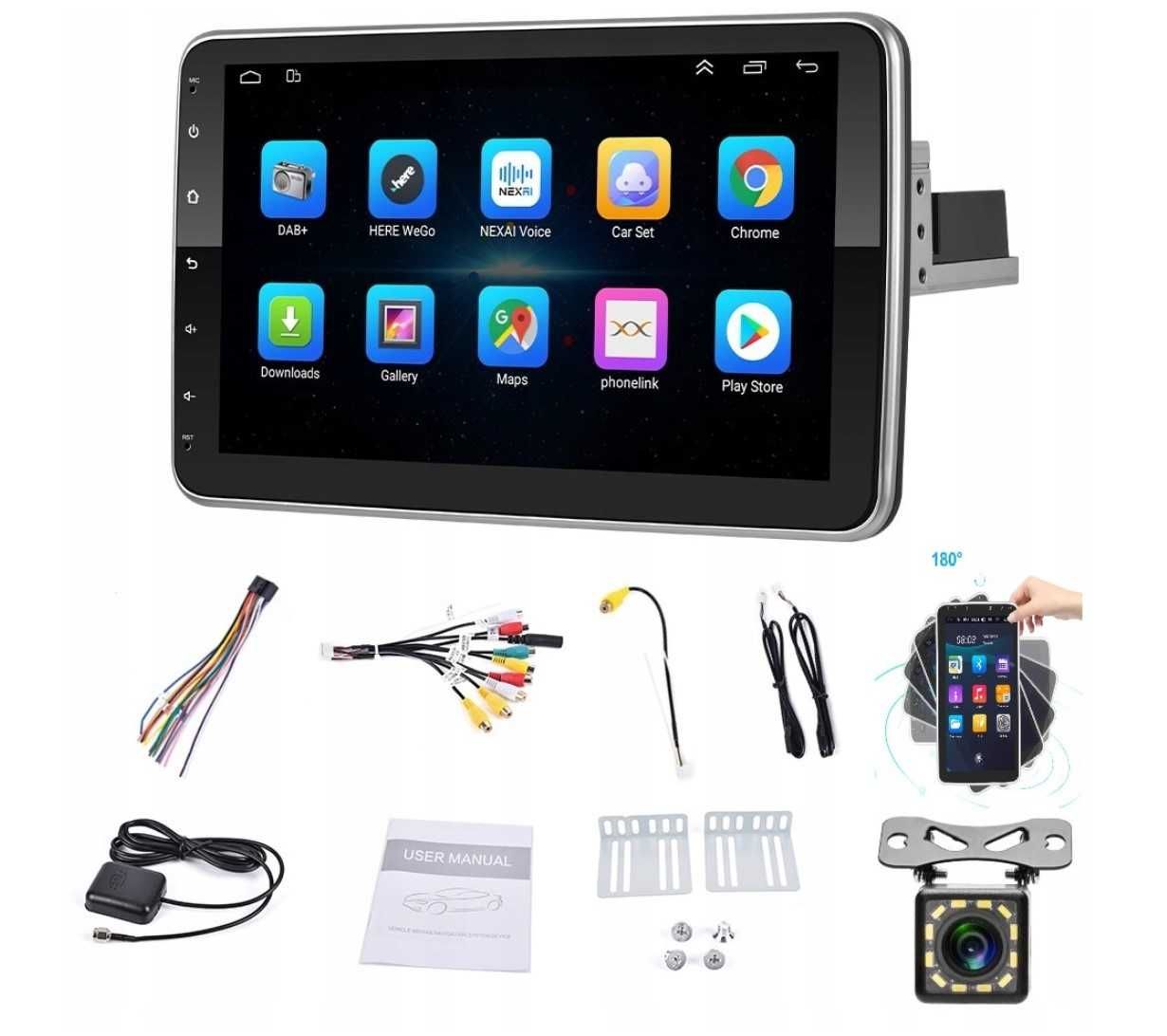 Radio 11 1 DIN 2GB 32 ROM Uniwersalne Android GPS