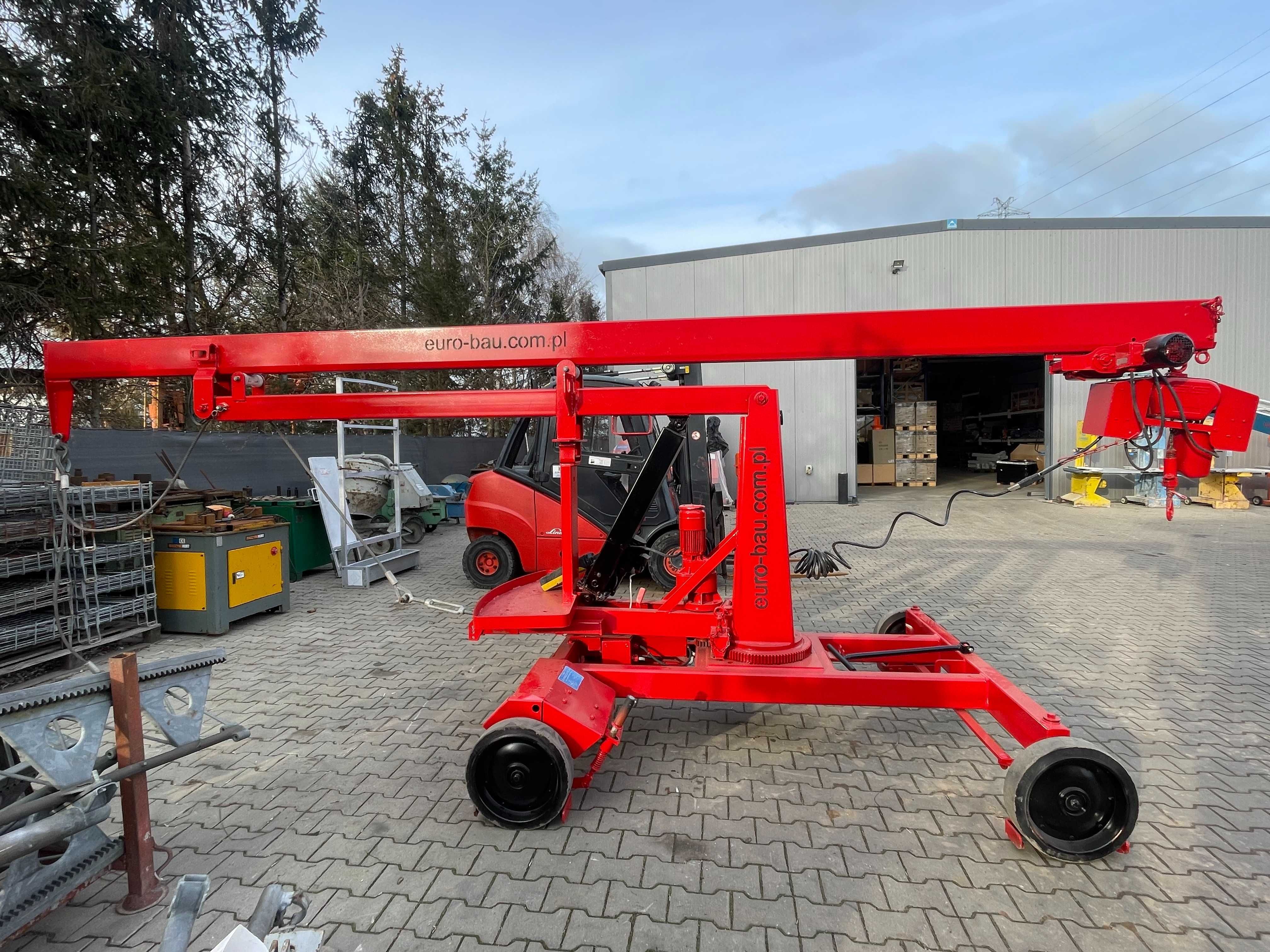 Dźwig Steinweg Bocker MK-300/5 Minikran żuraw wciągarka silki bloczków
