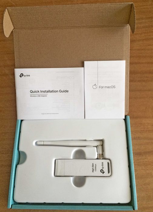 TL-WN722N(EU) ver.4.0 (N150 Wi-Fi USB-адаптер високого посилення)