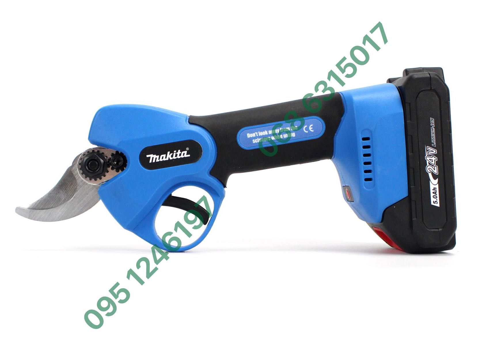 Набор аккумуляторный 2в1 Makita секатор DUP270 + пила DUC150Z 24V 5Ah