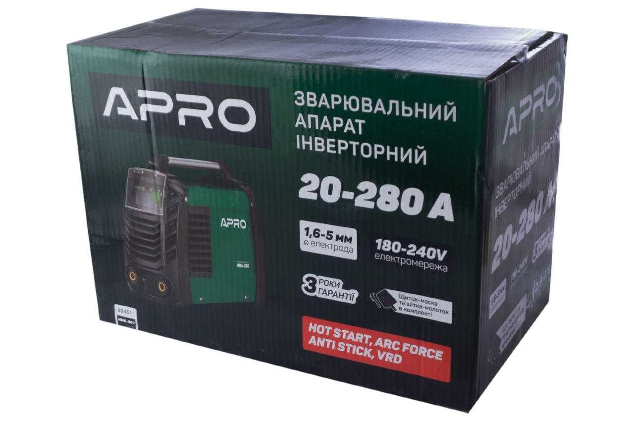 Зварювальний інвертор Apro - MMA-280