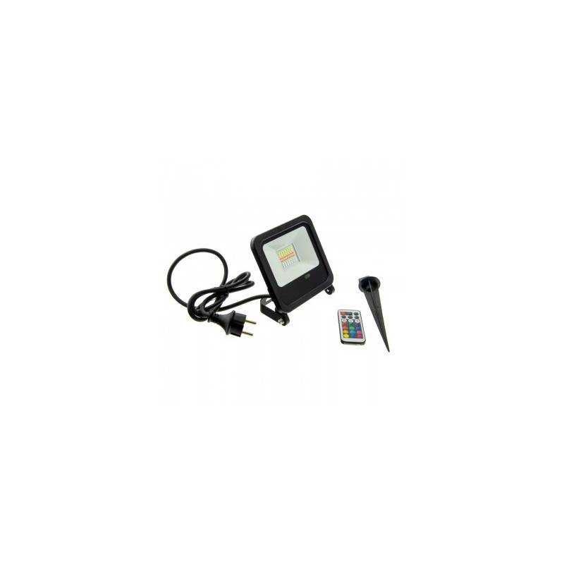 Foco projetor LED RGB de 50W