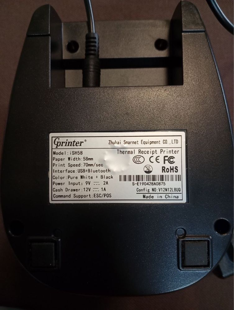 Чековий принтер Gprinter iSH58 (USB+Bluetooth)