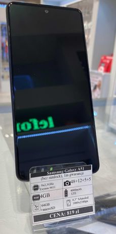 Samsung A51 1 miesiąc gwarancji!