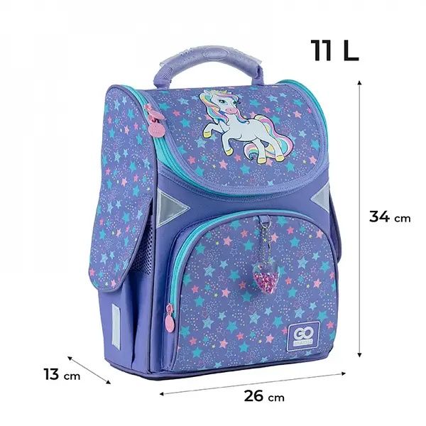 Рюкзак GoPack Education каркасний GO24-5001S-1 Sweet Unicorn