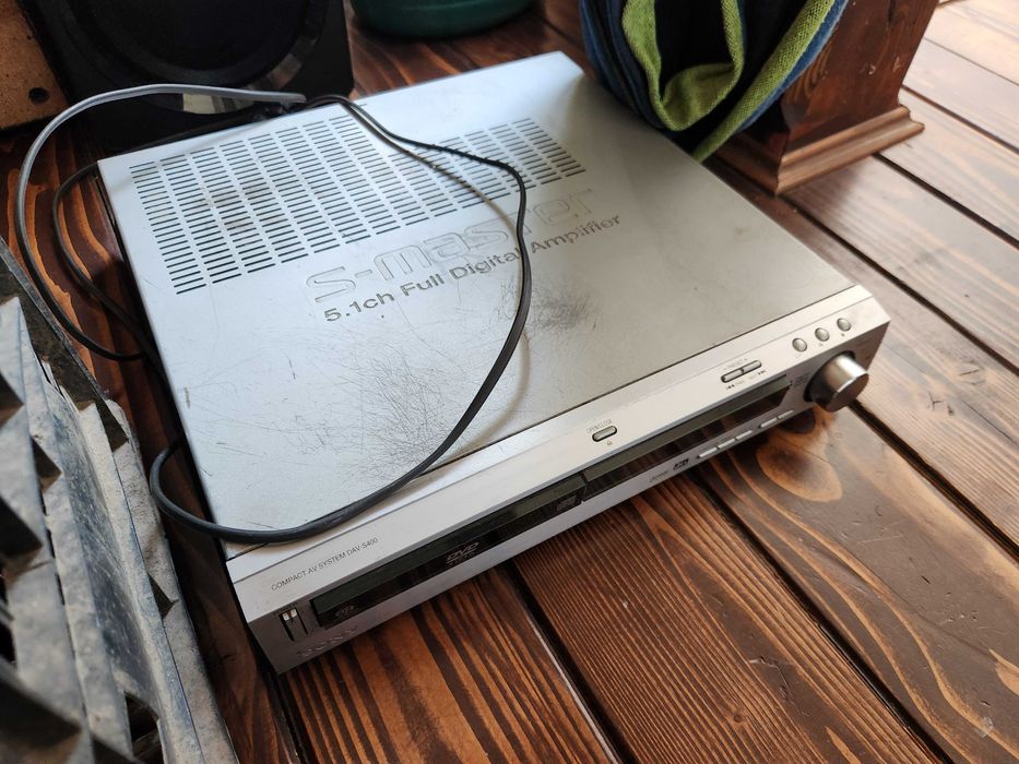 STARE GŁOŚNIKI KOLUMNY Diora Sony wzmacniacz+ Radio Unitra Safari 2A