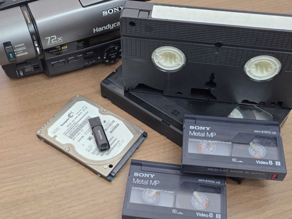 Digitalização de Cassetes VHS e Video8 – Não perca as suas memórias